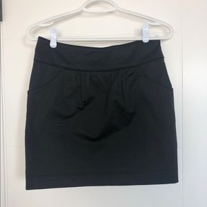 Club Monaco Black Mini Skirt